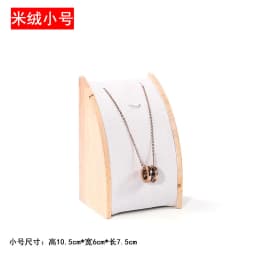Wooden High-end Jewelry Display Rack Ring Storage Tray Necklace Bracelet Display Props Jewelry Display Tools