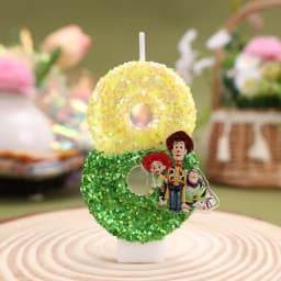 Hot Cute Cartoon T-O-Y Story Digital Candle Numbers 0-9 Kids Birthday Cake Decoration Cartoon Party Supplies Accessory