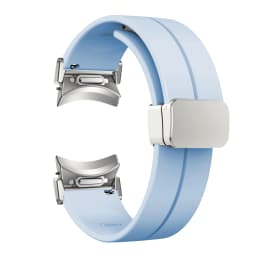 Quick Fit Magnetic Silicone Strap For Samsung Galaxy Watch 6 5 4 40mm 44mm 6 Classic 47 43mm 42 46mm 5Pro 45mm 20mm Sports Band
