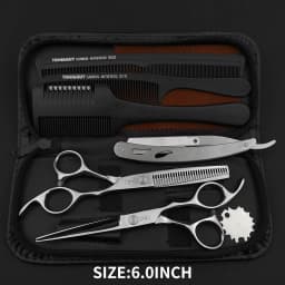 VP Professional Hairdressing Scissors Barber Set 5.5 6.0 Hairdresser Hair Beauty Scissors Set Cutting Hair Thinning Salon Tools