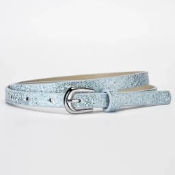 90cm Shiny Fish Scales Patterns Belts for Children Shimmering Powder PU Belts Girls Students Beautiful Belts Apparel Accessories
