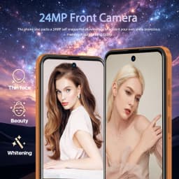 FUFFI M17 Pro Smartphone Android 8G RAM 512GB ROM 6.56 Inch Cellphone 720x1612HD 24+48MP 5800mAh Battery 4G Network Mobile Phone
