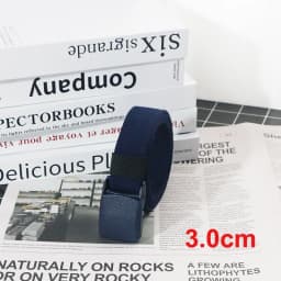 100cm 110cm 120cm 130cm 140cm Pluse Size Fabric Belts Non Metal Plastic Buckle Military Training Adjustable Belt