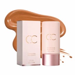 2-in-1 Color Changing Foundation Stick Natural Flawless Finish Lightweight Smooth Face Makeup Buildable Coverage for All Skin