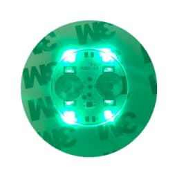 LED Emit Light Coaster Wholesale with Battery Wine Glass Mat Cup Pad Sticker Bottle Drinking Club Bar Party Decor Night Light