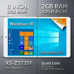 8 INCH Q1 Windows 10 Tablet PC 8GB RAM 128GB ROM 64 Bit Z8350 CPU X80 1.33GHz 1280 X 800 IPS Screen WIFI Quad Core