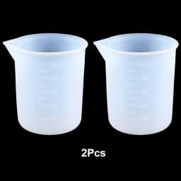 50/100Pcs 40ML Disposable Cups Dispenser Plastic Cup for DIY Epoxy Resin Jewelry Making Accessories