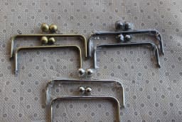 1 Pieces High Quality DIY Handbag Iron Metal Purse Frame Accessories Bag Parts Metal Bag Handles Wholesale Factory Obag Handles