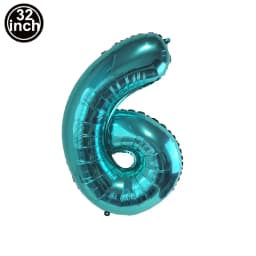 Balloon 1 Number Balloons Wild One Green Globe Blue Figure 1 Birthday Big Large 32 inch Red Rose Golden Silver Black Colorful