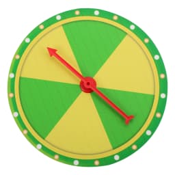 Wheel Prize Spinning Game Fortune Party Turn Plate Wall Carnival Raffle The Draw Tabletop Lottery Machine Winner Fun Turntable