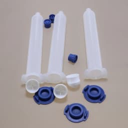 EFD 3CC 5CC 10CC 30CC 50CC Red Transparent Black Dispens Plastic Industrial Syringe Barrel Liquid Dispenser Adhesive Container