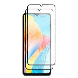 6-in-1 For OPPO A38 Glass For OPPO A38 Tempered Glass 9H HD Full Cover Glue Protective Screen Protector OPPO A38 A 38 Lens Glass
