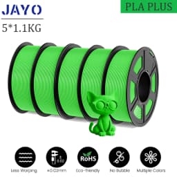 JAYO PLA Plus 3D Printer Filament 5 Rolls Filament PLA PLUS 23 Colors 1.75mm FDM 3D Printer Materials Support Free Combination