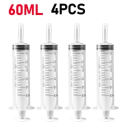 60/100ml Plastic Bulk Needle-Free Disposable Syringes Syringes Without Needle Syringe Glue Pet Feeding Needle Kitchen Tools