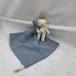 Handmade Baby Cotton Muslin Comfortable Blanket Cute Cat Doll For Infant Kids Sleep Appease Towel Rabbit Bear Saliva Scarf