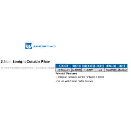 AO reconstruction LC-DCP cuttable plates veterinary orthopedic instruments pet animal surgical Compression winortho tplo