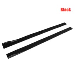 2m Car Side Skirt Splitter Winglet Side Wing Bumper Lip For VOLKSWAGEN For VW For Polo For GOLF mk5 mk6 mk7 For Jetta For Passat