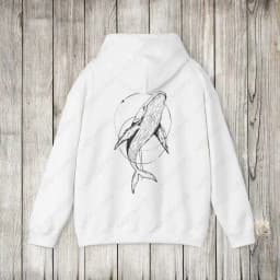 Whale Fish Sea Life Hoodie Pullover for Ocean Lovers Men Women Gift Diving Coconut Beachy Girl Autumn Fashion Sweatshirt Gifts