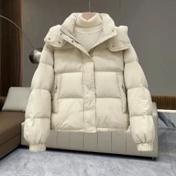 Autumn Winter New Down Cotton Jacket Women's Korean Cotton-Padded Thicken Warm Hooded Parkas Short Coat Female Casual Ladies Top