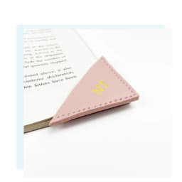 Custom Letters Corner Bookmark Personalize Logo Name Book Page Marker Library Activities Read-in DIY Souvenir Gift For Students