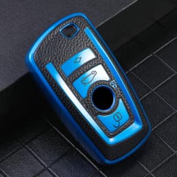 PU Leather Car Key Holder Case Cover for BMW F20 F30 G20 F31 F34 F10 G30 F11 X3 F25 X4 I3 M3 M4 1 3 5 Series Accessories