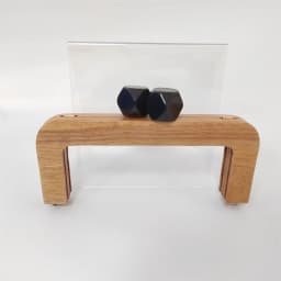 20 Cm Candy Solid Wood High Quality Candy Wooden Purse Frame Obag Handbag Accessories Diy Purse Hanger Guangzhou Purse Frames
