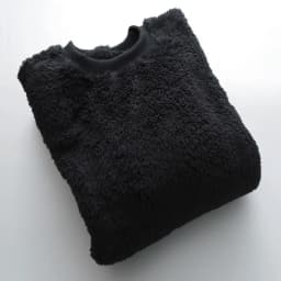 2024 Men's Round Neck Pullover Sweatshirt Plain Soft Plush Thermal Tops Double-sided Coral Velvet Home Wear Outside Sweatshirts