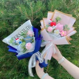 Artificial Flowers Creative Sanrio Hellokitty Bouquets Christmas Birthday Valentine Mother's Day Graduation Gifts
