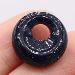 Natural Stone Beads Semi-precious Stones Round Big Hole Beads for Jewelry Making DIY Necklace Bracelet Earrings Accessories18mm