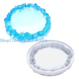 Crystal Cluster Molds for Resin Casting Resin Molds Round Epoxy Silicone Molds Great for Making