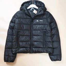 Short Padded Cotton Jacket Women's Autumn Winter New Style Letter Print Bunting Fluffy Hooded Casual Cotton Vest American Style