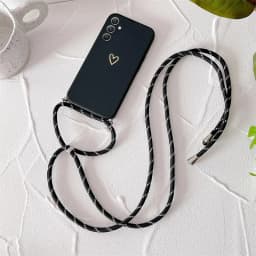 Crossbody Lanyard Silicone Phone Case For Samsung Galaxy A21S A05 A20 A30 A50 A20S A11 A42 A70 A13 A23 A14 A34 A54 A24 A12 Cover