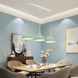 3 Heads Modern Loft LED Pendant Lamps for Living Room Kitchen Bedroom Home Decor Restaurant Chandeliers Lights Lighting Fixtures