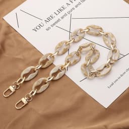 1PC 40/60cm Acrylic Handbag Chains Shoulder Bag Strap DIY purse Chain Resin Chains Handles Belt Parts Bag Accessories