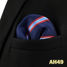 Luxury Mens Pocket Square Handkerchief Multiple Designs Classic Suit Hanky Large Striped Gentlemen Wedding Party Gift for Men