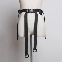 [EAM]  Canvas Plastic Buckle Bandage Simple Black Belt Personality Women New Fashion Tide All-match Spring Autumn 2026 JZ671
