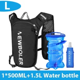NEWBOLER Trail Running Backpack Ultra Lightweight Hydration Vest Breathable Functional Pack for Marathon Cycling Hiking
