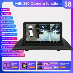 Hizpo Car Intelligent Systems For BMW X3 E83 2004 - 2012 Radio Stereo Receiver Wireless CarPlay Android Auto No 2 din 2din DVD