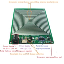 Schumann Resonances 7.83Hz Pure Sine Wave Ultra Low Frequency SR Signal Generator Audio Resonator for HIFI Sleep Creation