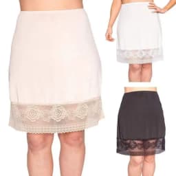 2024 Women's Waist Intimate Half Slip Lady Under skirt Petticoat Half Slips skirt