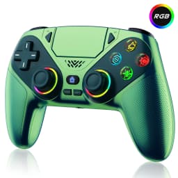 RGB Light Controller For PlayStation 5/PS5 Pro/Slim/PC Wireless Gamepad Marco/Turbo NO Drift Hall Effect Gaming Control Joystick