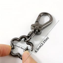 2pcs Flower Keychain, Cute Key Chains, Purse Bag Charm, Keychain Accessories for Women Purse Bag Accessories