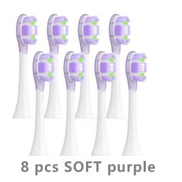 Replacement Brush Heads for XIAOMI MIJIA MES609/610 Pro 4/8PCS Sonic Electric Toothbrush Sealed Package Brush Heads Soft
