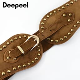 1Pc 60-80cm Suspenders with Decorative Corset Cummerbunds Adjustment Strap Fashion Corsets Belts coat Female Belt