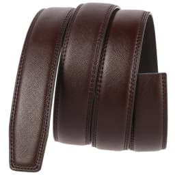16 Styles 3.0cm 3.1cm Men's Genuine Leather Belts Automatic Buckle Belts Men No Buckle Belts High Quality Black Brown Waistband