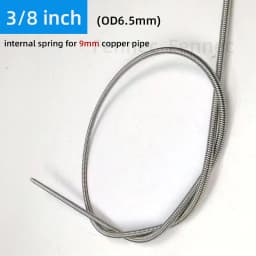 Internal Copper Pipe Bending Spring for Air Condition Steel Manual Pipeline Spring Tube Bending Tool 2/3/4/5/6 Points 6-19mm