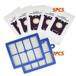 Replacement Hepa Filter Dust Bags for Electrolux Vacuum Cleaner Filter Electrolux Hepa and for Philips Bags Aeg