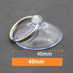 PVC Round Glass Table Top Soft Anti Slip Pads Non Adhesive Bumpers Pad Plastic Suction Pad For Table Glass Top