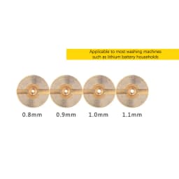 New 0.8/0.9/1.0/1.1mm High Pressure Cleaner Car Wash Nozzle Foam Pot Accessory Nozzle Copper Spray Core Car Wash Cleaning Tools