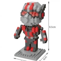 Hero Cartoon Micro Particle Building Blocks Children Assembly Toy Anime Action Figure Boy Girl Kid Gift Cute Toy Building Bricks